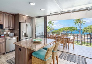 Maui Parkshore 410 - Modern Renovation & Stunning Ocean Views, Kamaole III Beach