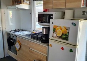 Mobile Home bois dormant