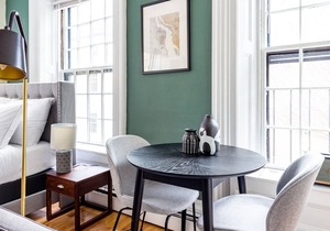 Mod Beacon Hill Studio w/ W/D, near MA State House, by Blueground