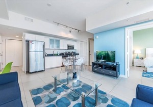 Modern 1BR w Balcony | Gorgeous Ocean Views | Beach Access | Outdoor Pool