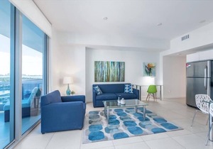 Modern 1BR w Balcony | Gorgeous Ocean Views | Beach Access | Outdoor Pool
