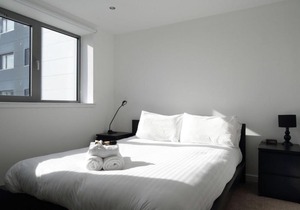 Modern 2 Bedroom Apartment in Leith with Sea Views