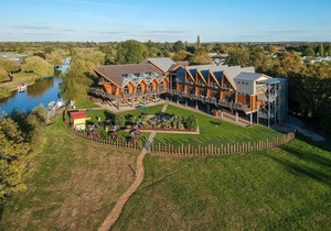 Modern and comfortable 2 bedroom caravan with one double and one twin.