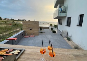 Modern Appartment directly at the ocean