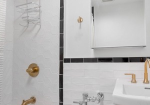 Modern Brookline 1BR w/ Gym, steps to Green Line, by Blueground