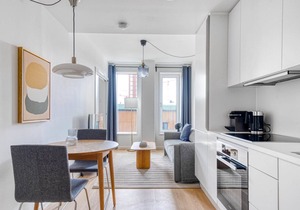 Modern Carlsberg Byen 1BR w/ Balcony & W/D, nr Istengade, by Blueground