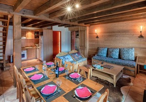 Modern mountain chalet in Pra Loup with 3 bedrooms