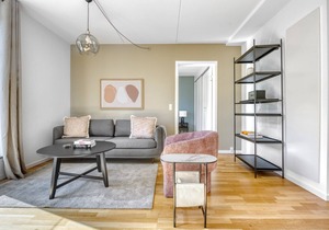 Modern Sluseholmen 1BR w/ Balcony & Courtyard, nr Harbor, by Blueground