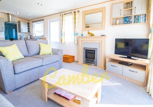 MP753 - Camber Sands Holiday Park - Sleeps 6 - Modern caravan with large Decking - Quiet Location