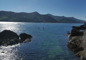 Mundaka Sea Flat