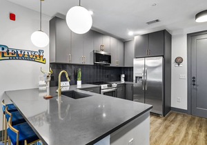 Muse | Rockstar downtown condo with private balcony, central AC & gym