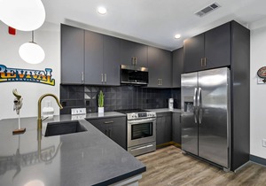 Muse | Rockstar downtown condo with private balcony, central AC & gym