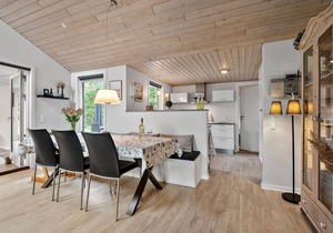Nice home in Ansager with sauna
