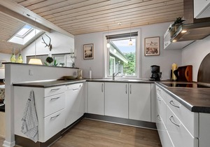 Nice home in Ansager with sauna