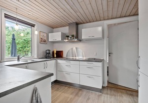 Nice home in Ansager with sauna