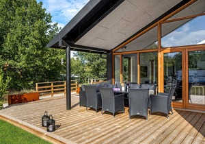 Nice home in Glesborg with sauna