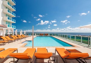 Ocean, Marina & City View Studio + Balcony #2