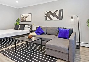 OD2 Sophisticated Studio Apartment w/ Modern Kitchen