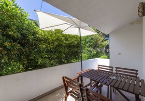 One bedroom apartment with terrace and sea view Jelsa (Hvar) (A-8729-b)
