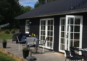 Only 400 meters from the water is this lovely and cozy holiday home in a lovely.