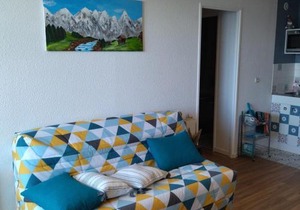 Pied des pistes, 2 pièces pour 5 pers, balcon, vue vallée - FR-1-557-124