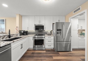 Pine Cove #101 is a 3/2 beachfront Sanibel vacation rental condo