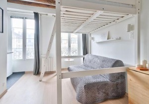 Pretty Mezzanine Studio in the Heart of Paris (2F)