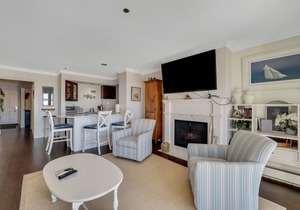 Private Patio on Lake Charlevoix | Ground Floor Getaway with sunset views |