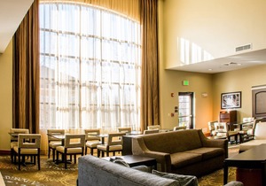 Queen Studio. Free Breakfast. Indoor Pool. Gym & Business Center.