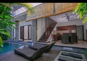 Racca Villa 2 Bedroom in border line Seminyak , Legian