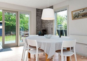 Relaxing Holiday Home In Knebel with Barbecue
