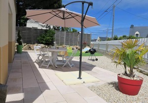 Renovated house with Wifi, garden, 450m from the center of PERROS-GUIREC