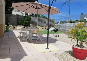 Renovated House with WIFI, Garden, Terrace - 450m from Perros-Guirec Center