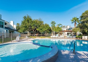 Rockport Racquet and Yacht Club condo with lovely bay views, tree covered grounds, pool, and fishing!