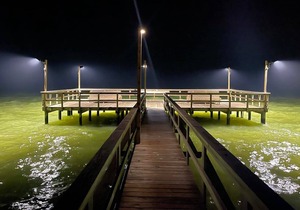 Rockport Racquet and Yacht Club condo with lovely tree covered grounds, pool, and fishing!