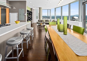 Roomy Downtown Bellevue 2BR w/Gym, W/D, near shops, by Blueground