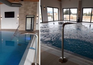 Rubinić A1, 200m to the beach, indoor heated pool, 4 people, free WiFi, parking