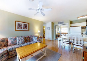 Second-Floor Condo w/Private Balcony, Shared Tennis, Racquetball, & Pools