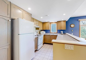 Ski-in/Ski-out Blue Mountain getaway with fireplace & small deck