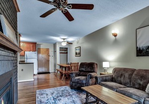 Ski-in/Ski-out 2 Bed, 2 Bath condo Holiday Valley