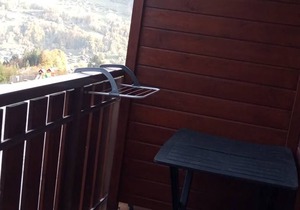 Ski-in studio with balcony and parking