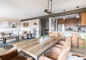 Slopeside remodeled mountain cabin ski in ski out!