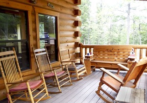 Spectacular 6 BR cabin surrounded by ponderosa pines - in Alpine