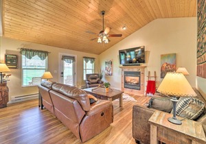 Star Valley Ranch Home with Snowmobile Parking!