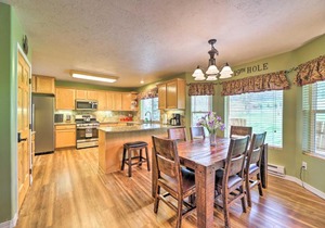 Star Valley Ranch Home with Snowmobile Parking!