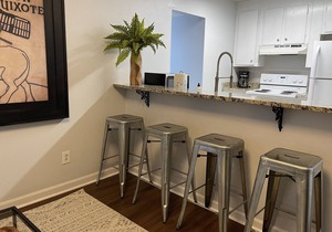 Steps away from Toomers