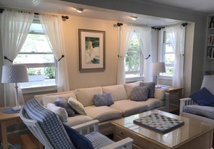 Steps to beach; walk to town