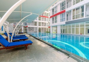Studio Apartment Grand Taman Melati Margonda 2 near UI By Travelio