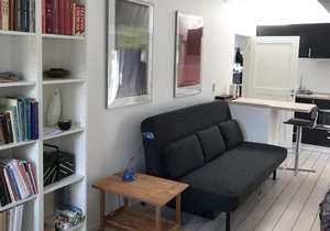 Studio apartment with terrace on Houseboat at the best spot in Copenhagen