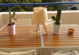 Studio centre-ville avec terrasse, climatisation et parking - FR-1-196-191